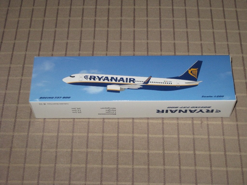 Schaalmodel 1:200 Ryanair Boeing 737-800, Enlèvement, Modèle réduit