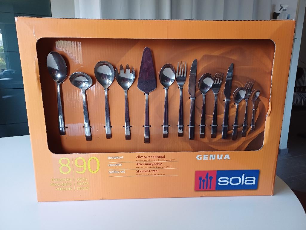 Bestekset, Enlèvement, Neuf, Inox ou Chrome, Ensemble de couverts