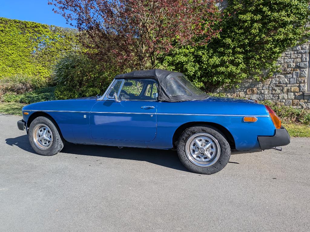 MG B Tourer, Auto's, Zwart, Blauw, 48 kW, Leder