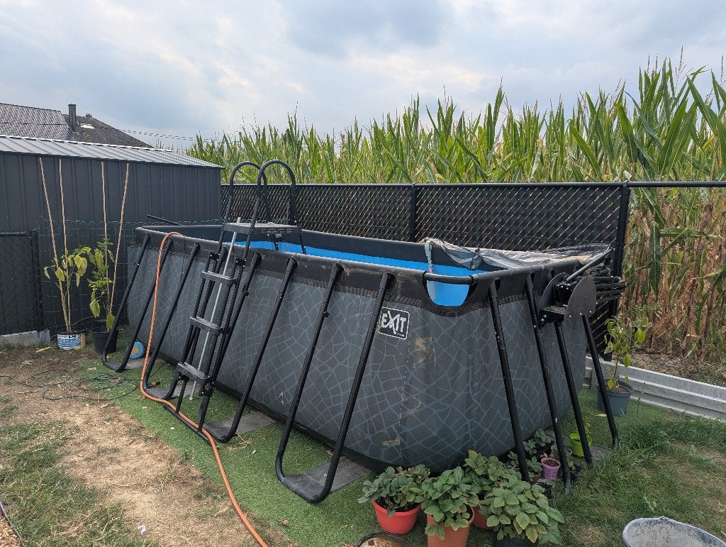 Piscine, 200 à 400 cm, Enlèvement, Utilisé, Rectangulaire