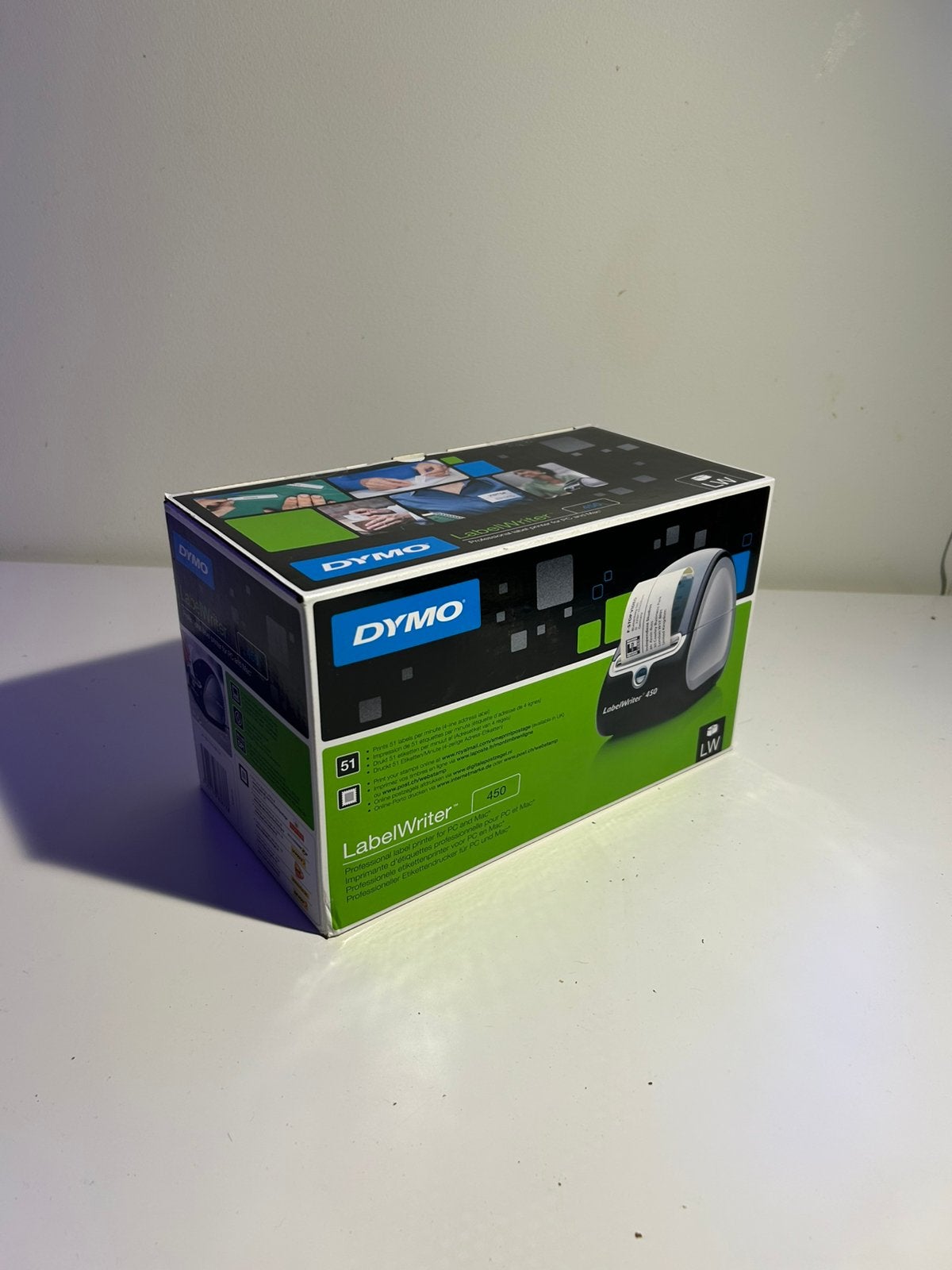 DYMO LabelWriter 450, Enlèvement, DYMO
