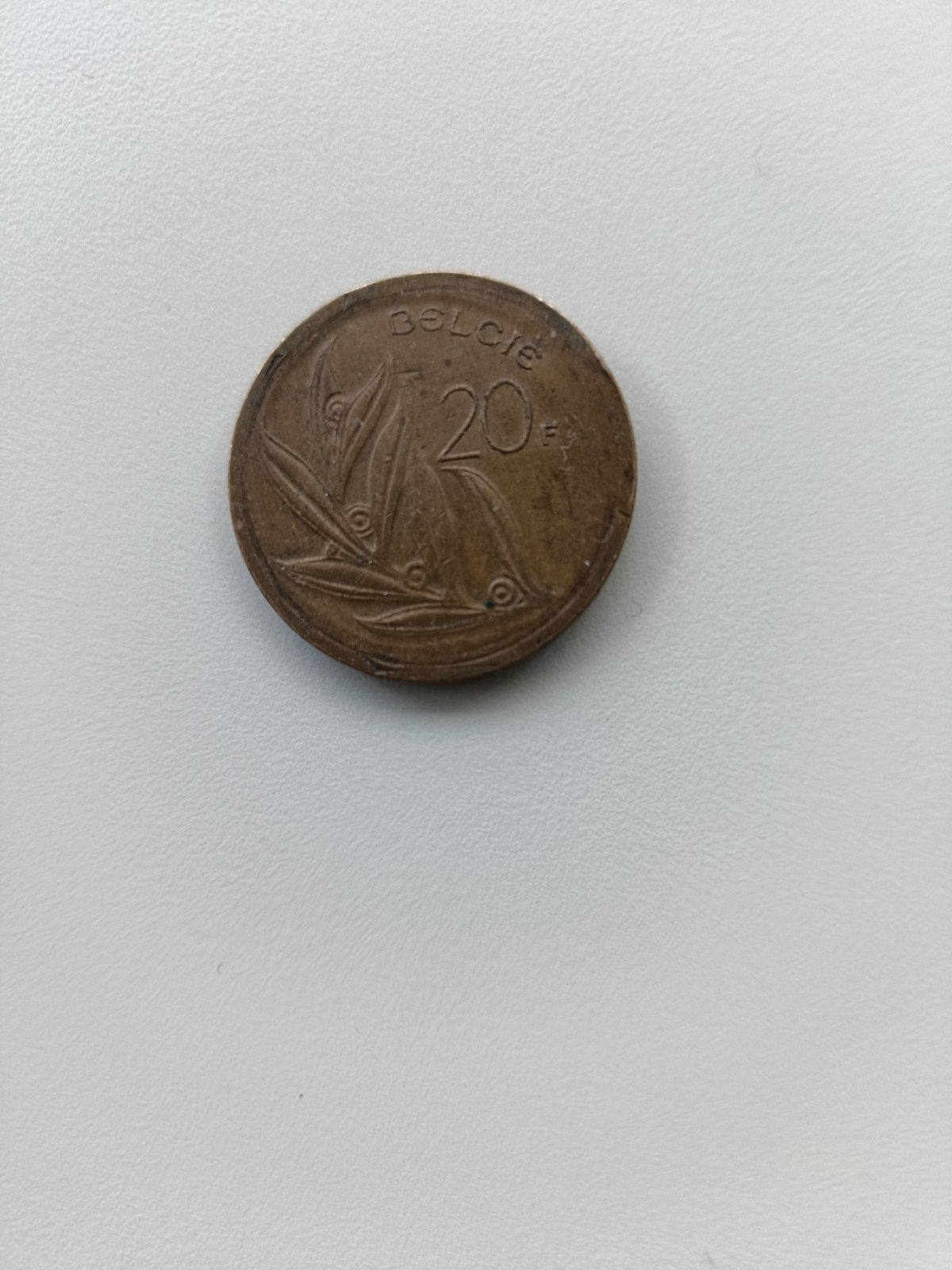 misslag 20 frank, Ophalen of Verzenden