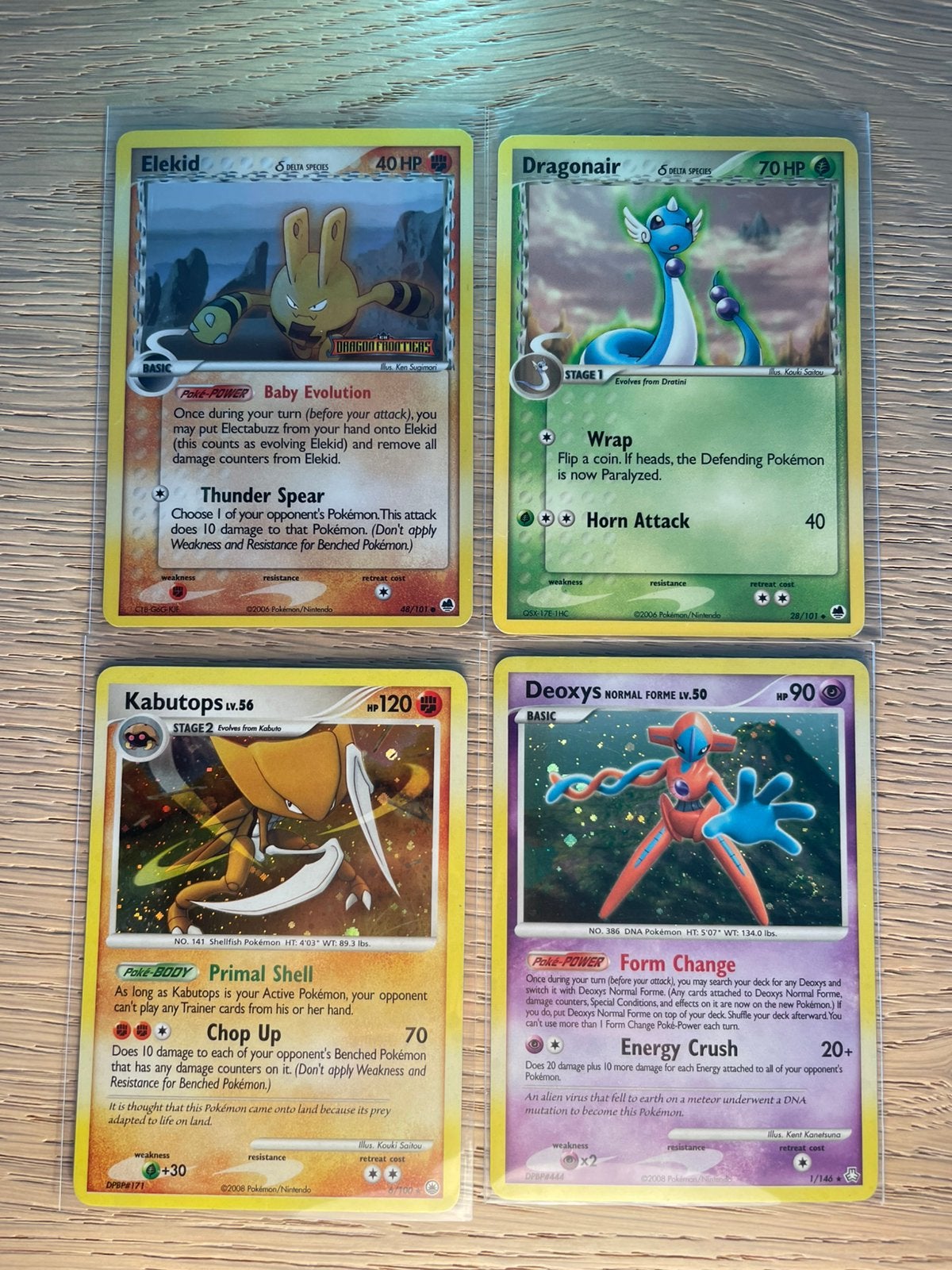 Variété de cartes Pokémon vintage, Enlèvement ou Envoi, Utilisé, Cartes en vrac, Foil