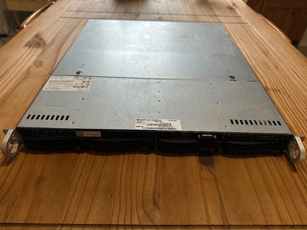 Supermicro server: 813M-4, Informatique & Logiciels, Serveurs, Utilisé, 3 à 4 Ghz, 16 GB, Enlèvement ou Envoi