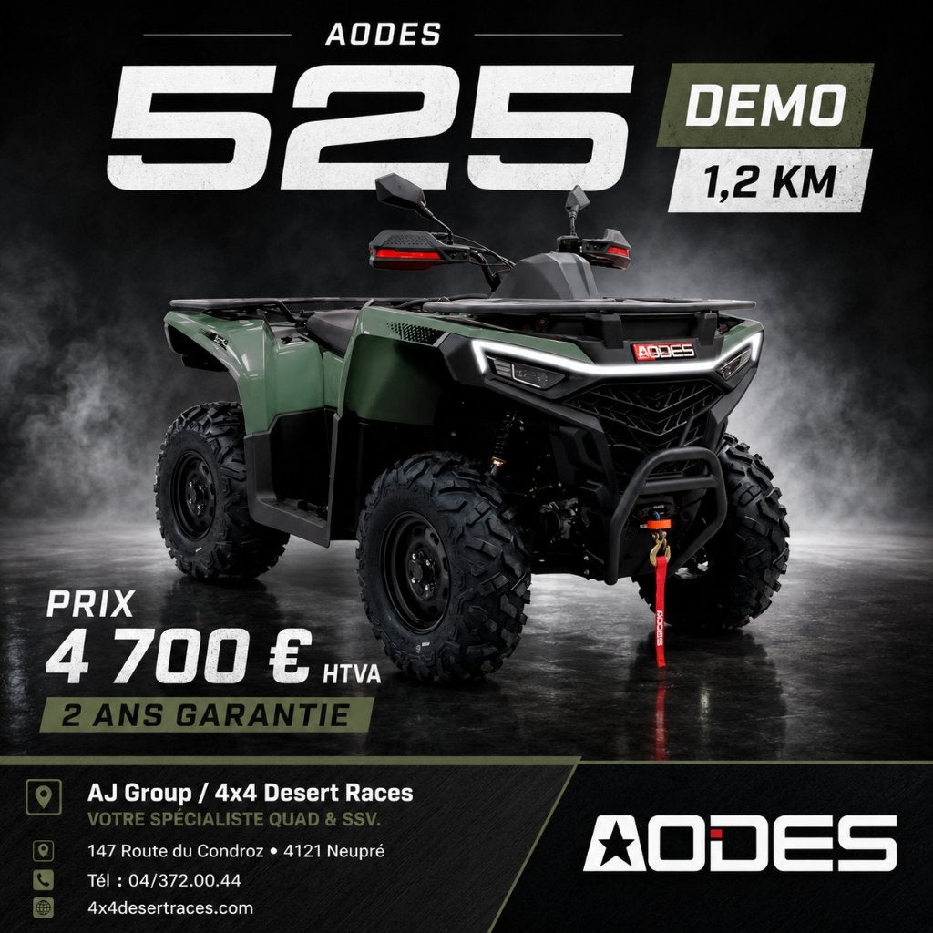 AODES 525, Motos, Enlèvement, 1 cylindre, Jusqu'à 11 kW