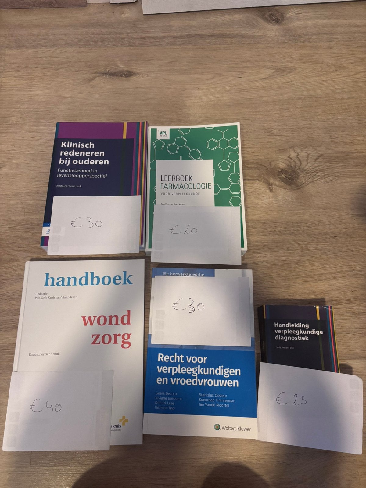 Handboeken verpleegkundige richting, Boeken, Ophalen, Zo goed als nieuw, Hogeschool