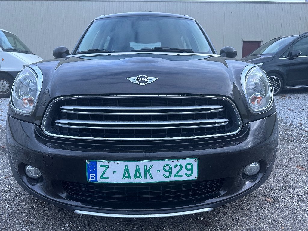 Mini Countryman D All4 1.6d 4x4, Auto's, Mini, Voorwielaandrijving, Leder en Stof, Bedrijf, 5 deurs