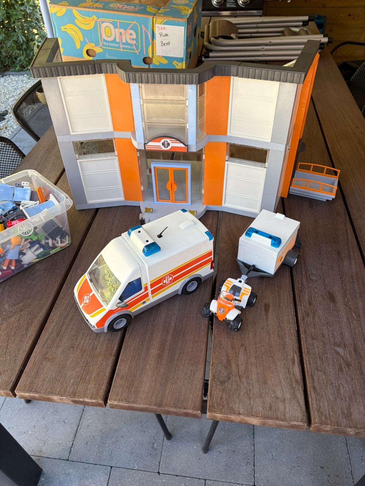Ziekenhuis playmobil, Kinderen en Baby's, Ophalen, Zo goed als nieuw