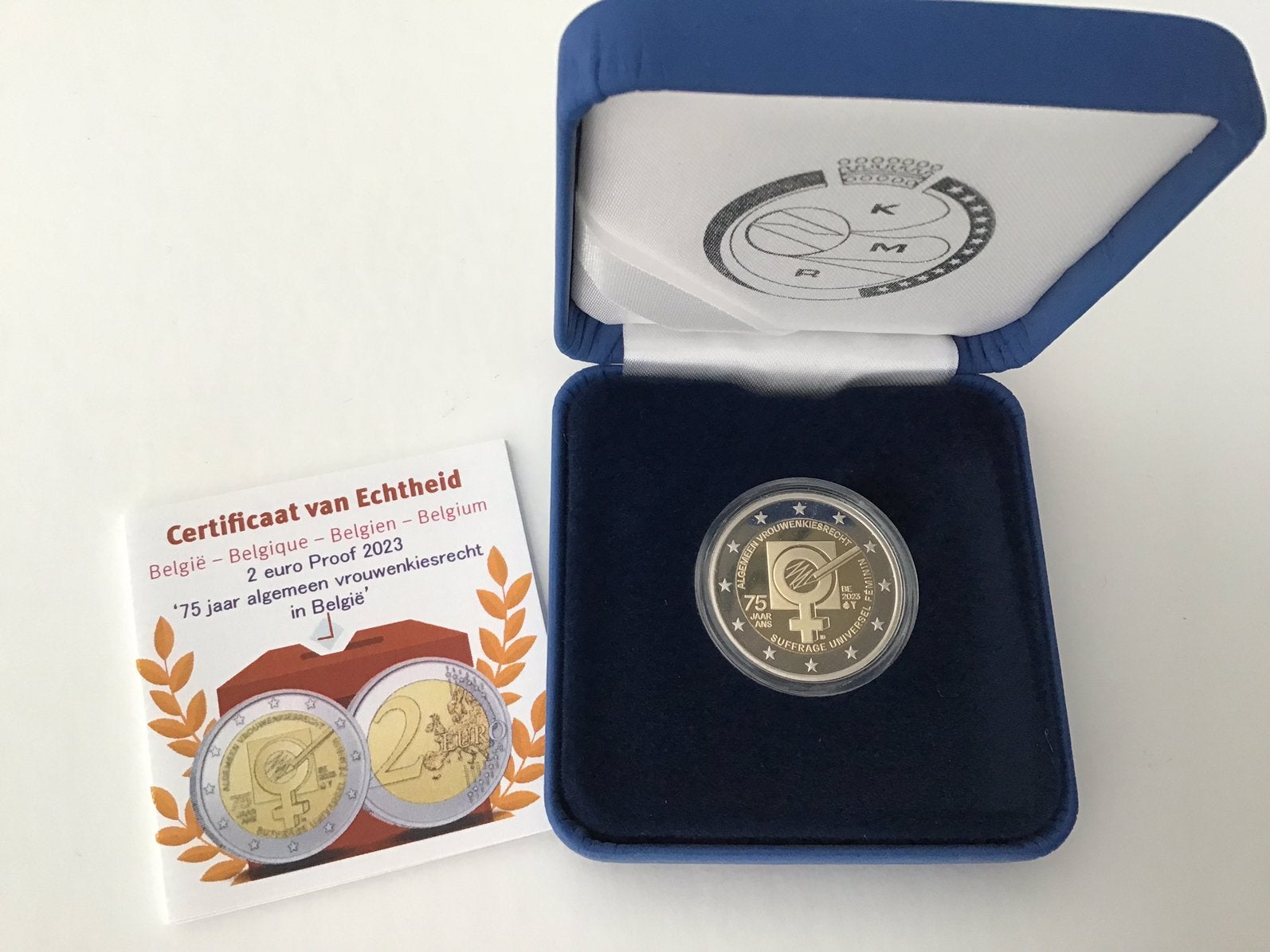 België 2 euro Vrouwenkiesrecht 2023 Proof, Ophalen of Verzenden