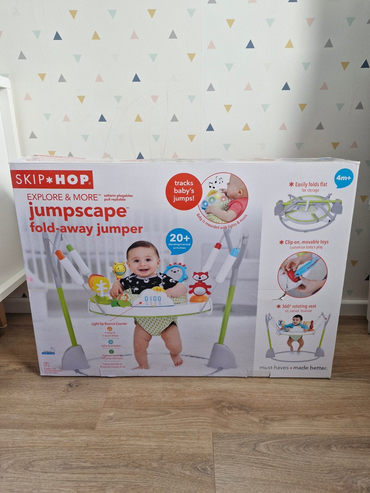 Jumpscape Skip&Hop, Ophalen, Gebruikt