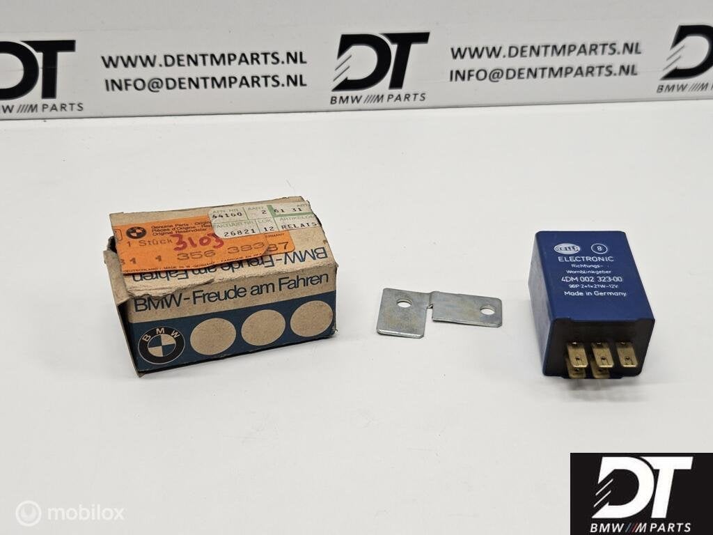 Richtingaanwijzer relais HELLA BMW E21 E12 E24 61311356383, Auto-onderdelen, Verlichting, Nieuw, Ophalen of Verzenden