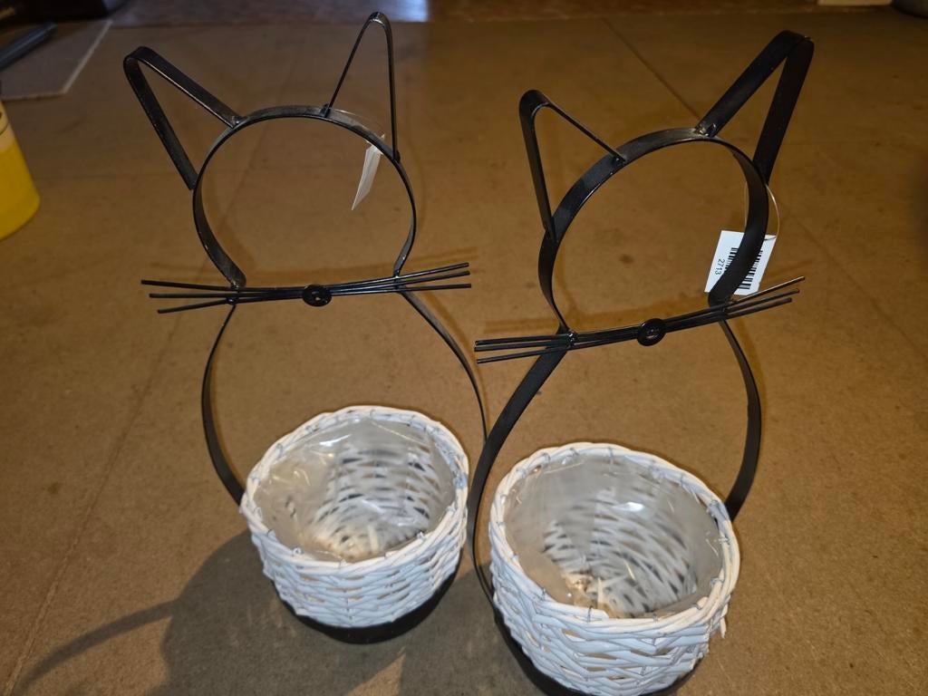 2 porte-plantes pour chats, Enlèvement ou Envoi