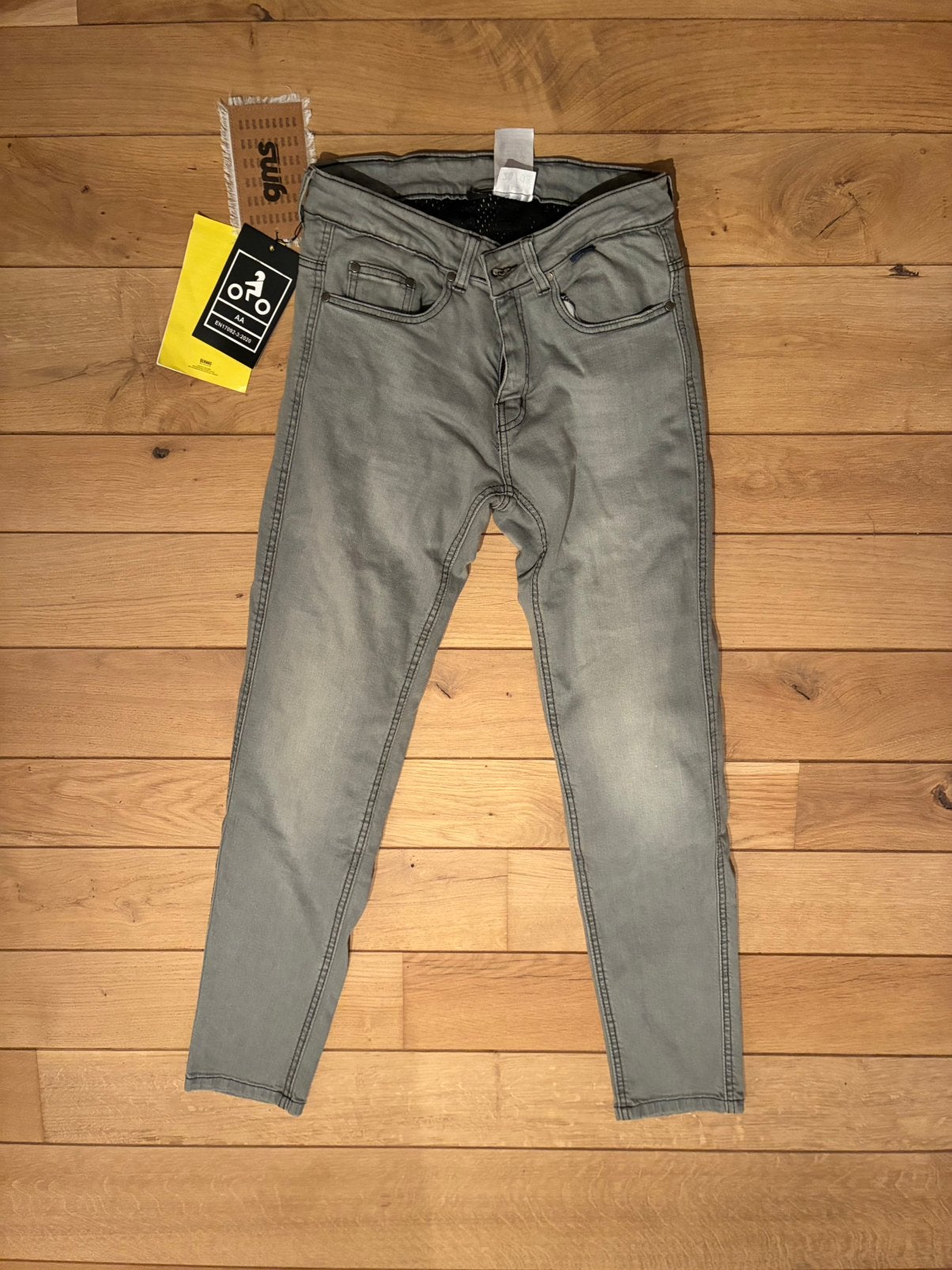 GMS jeans motorbroek dames  28/30, Motoren, Kleding | Motorkleding, Ophalen, Nieuw met kaartje, Dames, Broek | textiel