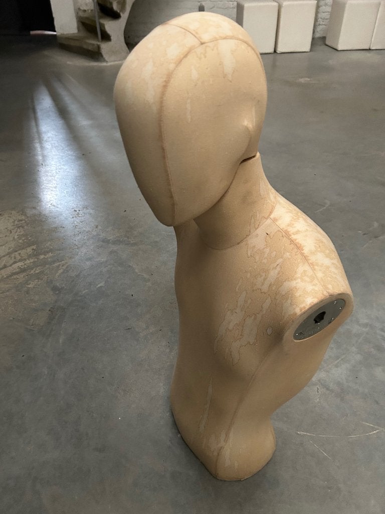 Paspop buste, Hobby en Vrije tijd, Ophalen, Gebruikt, Paspop