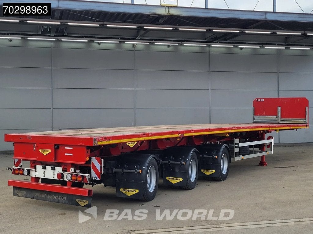 Broshuis 3AOU Triple Extendable 2250cm 3x Steering Remote, Auto's, Stof, Overige brandstoffen, Bedrijf, Aanhangers en Opleggers