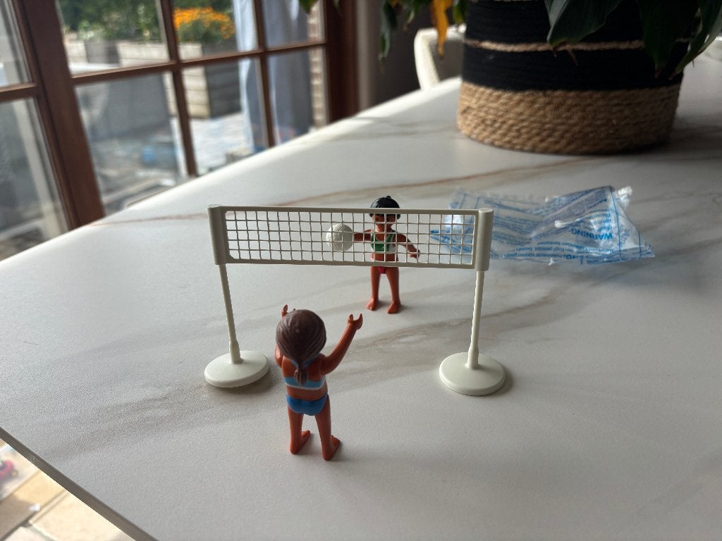 Playmobil 5188 Joueurs de volley-ball, Enfants & Bébés, Jouets | Playmobil, Comme neuf, Enlèvement, Sports & action, Figurines
