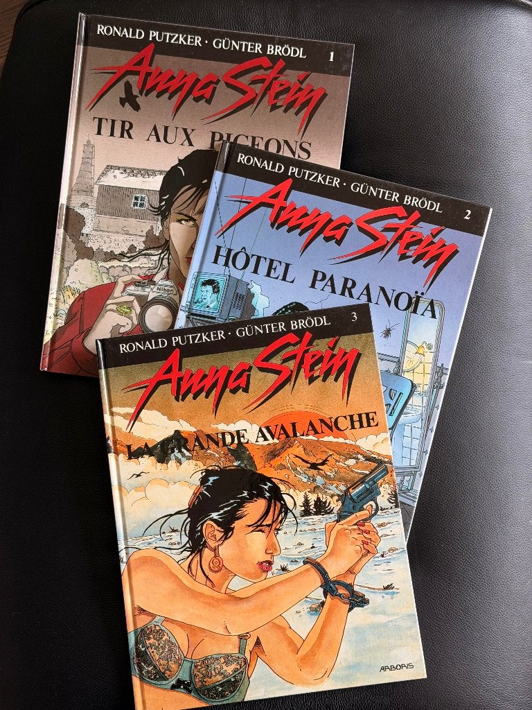 Collection BD bandes dessinées Anna Stein 3 tomes EO, Série complète ou Série, Enlèvement, Comme neuf