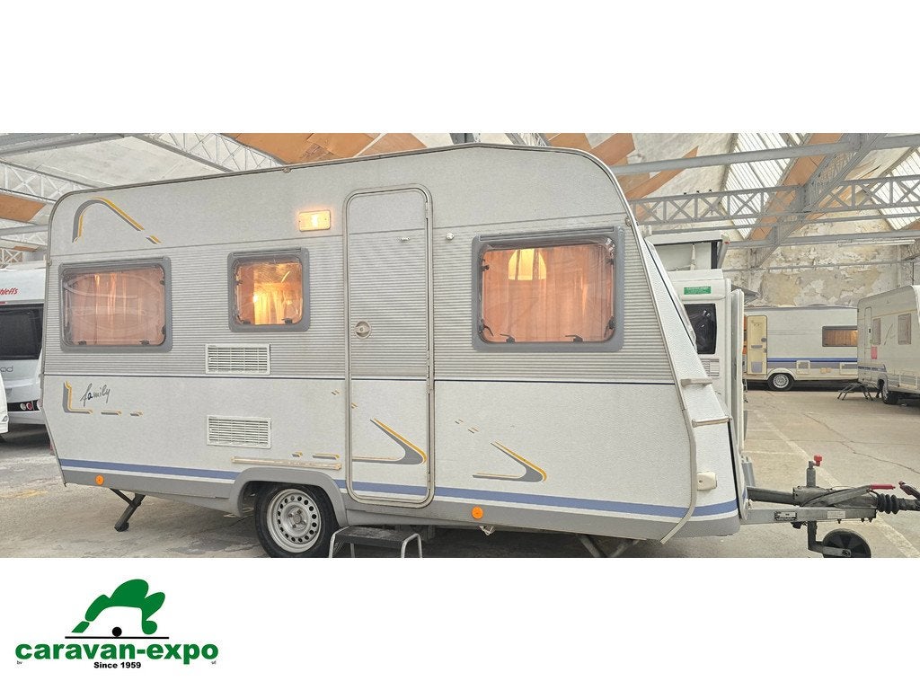 DETHLEFFS FAMILY 430T, Caravanes & Camping, Caravanes, Jusqu'à 4, 750 - 1000 kg, Dethleffs, 4 à 5 mètres