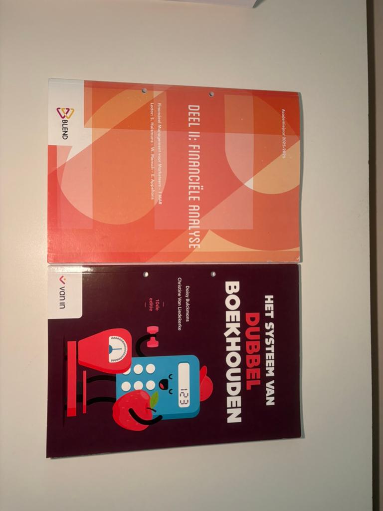 Financieel manangement boeken pxl, Boeken, Ophalen of Verzenden, Zo goed als nieuw