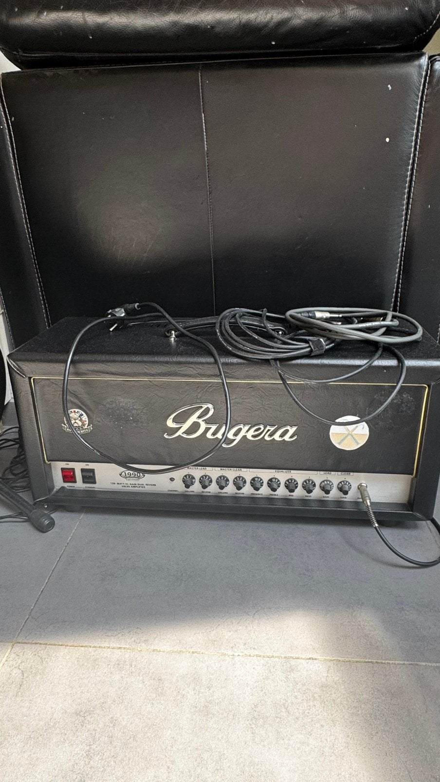 Tête d'ampli Bugera full lampes 120 watts, Musique & Instruments, Enlèvement, Comme neuf