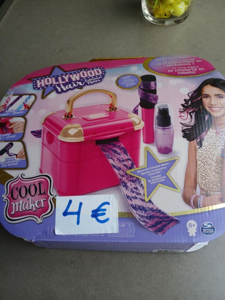 Haar extensions maken, Ophalen