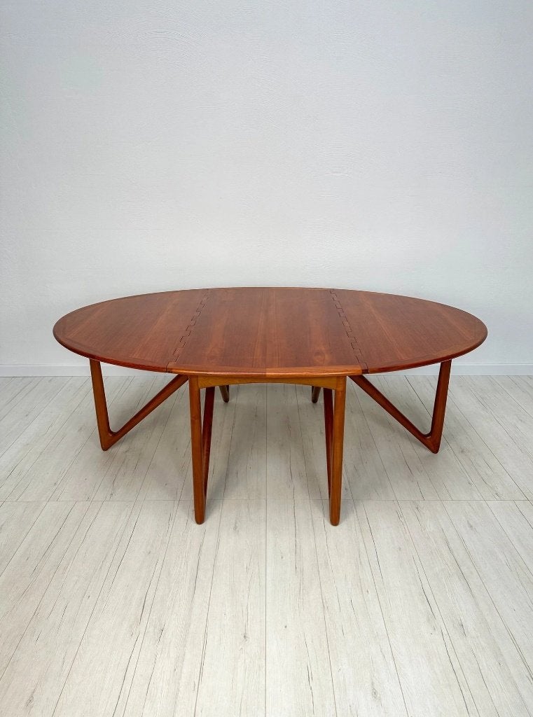 Table à abattants Niels Koefoed modèle 304 teck Hornslet, Enlèvement