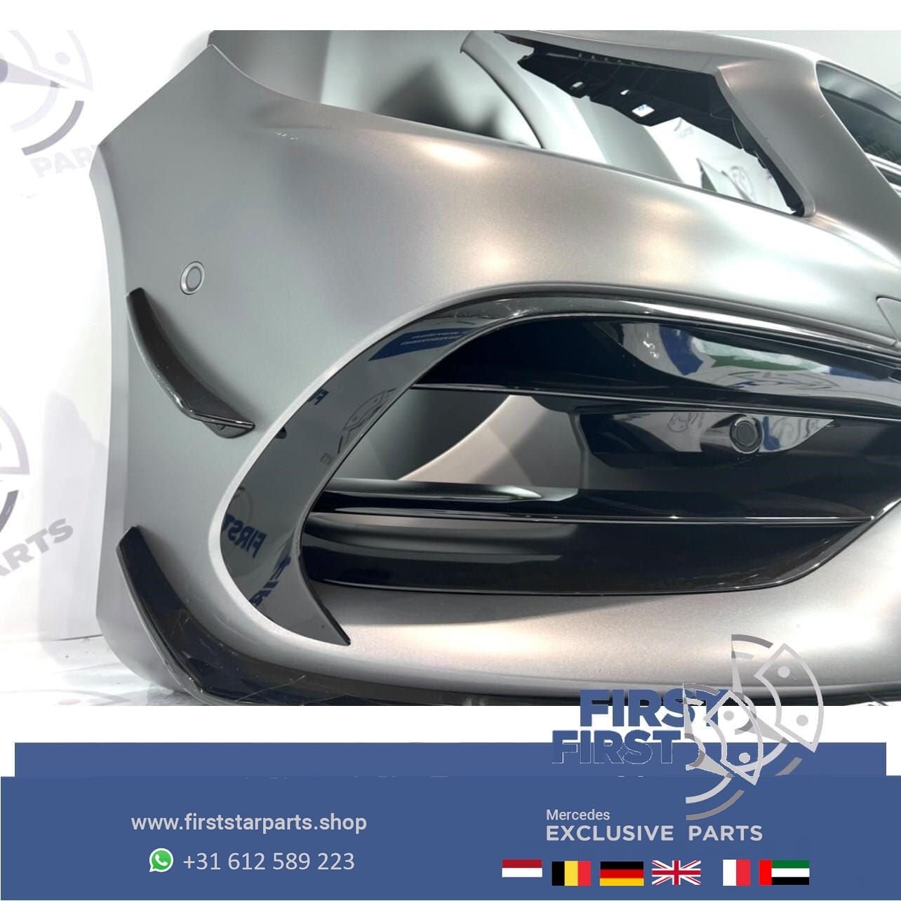W176 FACELIFT A45 AMG VOORKOP MAGNO GRIJS PERFORMANCE PAKKET, Utilisé, -, Avant, -