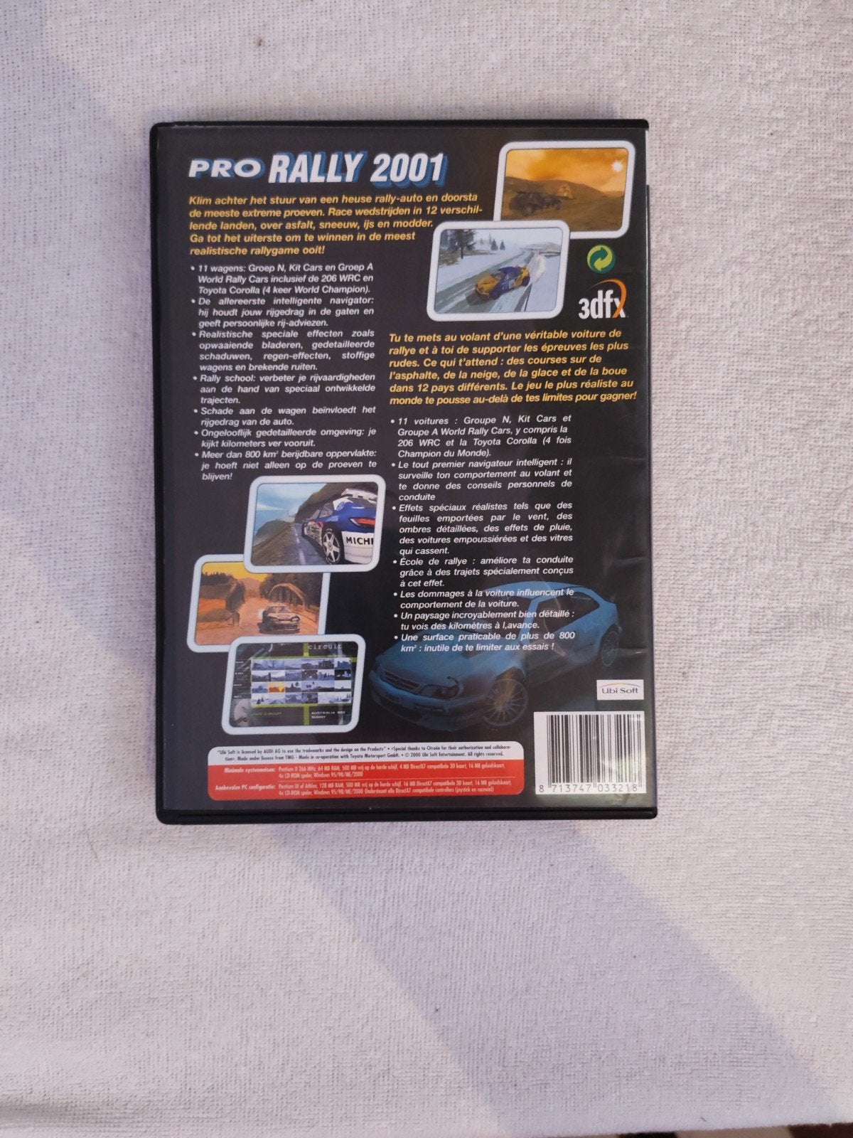 Pro Rally 2001 – PC, 1 speler, Eén computer, Ophalen of Verzenden, Zo goed als nieuw