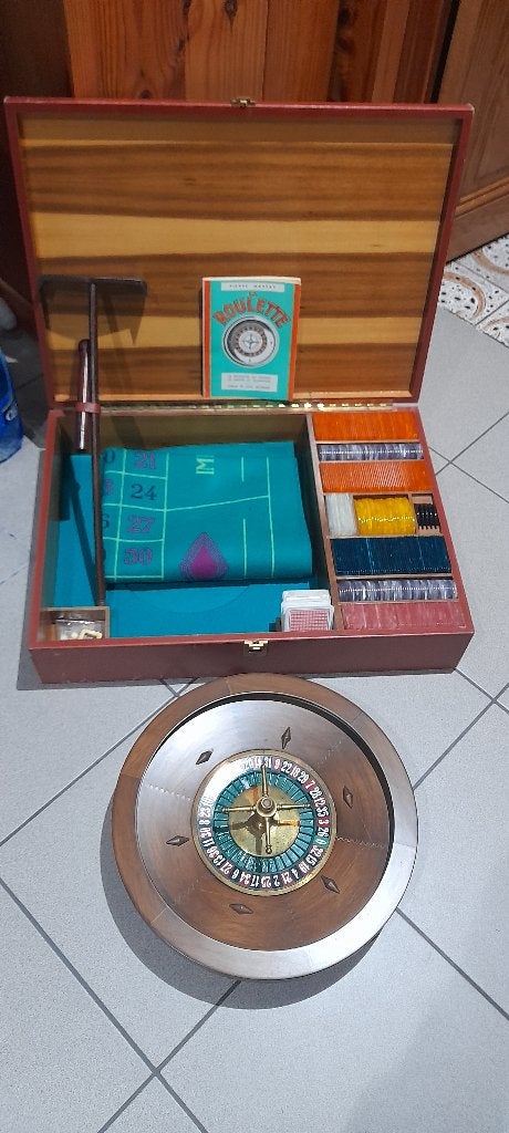 jeu de roulette ancien, Enlèvement