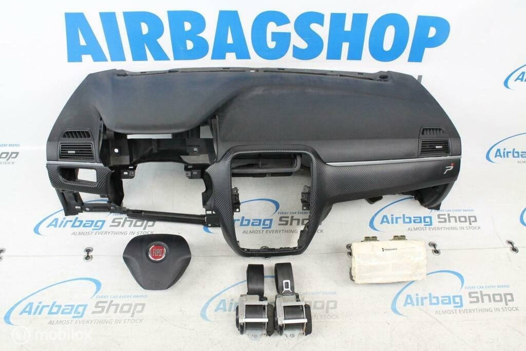 Airbag set - Dashboard zwart Fiat Grande Punto (2005-2018), Enlèvement ou Envoi, Utilisé