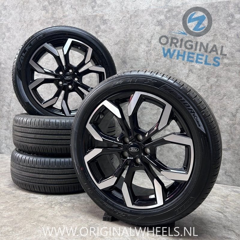 18 inch originele velgen + zomerbanden Ford Puma L1TC-RA, Autos : Pièces & Accessoires, Pneus et Jantes, 215 mm, Pneus été, -