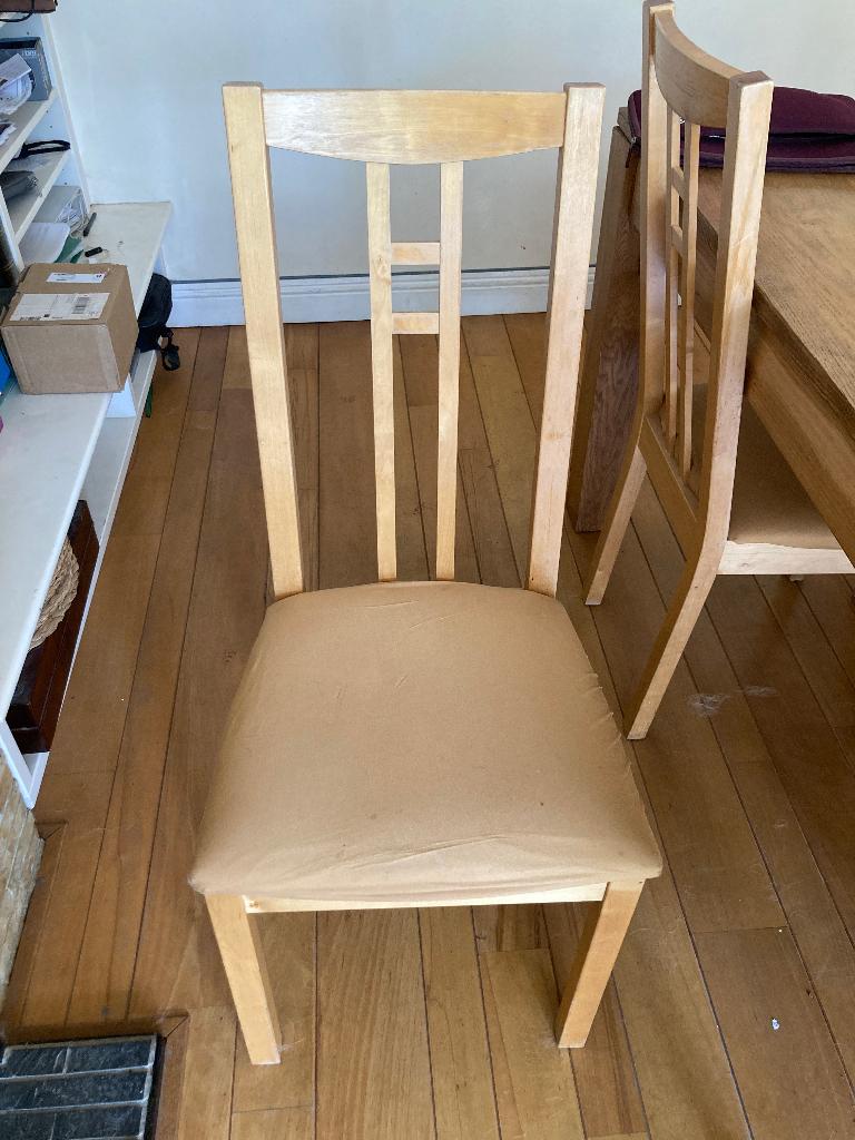 Lot de 6 chaises, Enlèvement, Utilisé, Bois, Cinq, Six Chaises ou plus