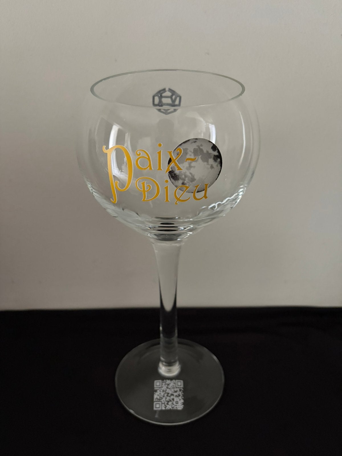 Verre de collection Paix Dieu 33CL M13, Collections, Enlèvement, Utilisé, Verre à bière