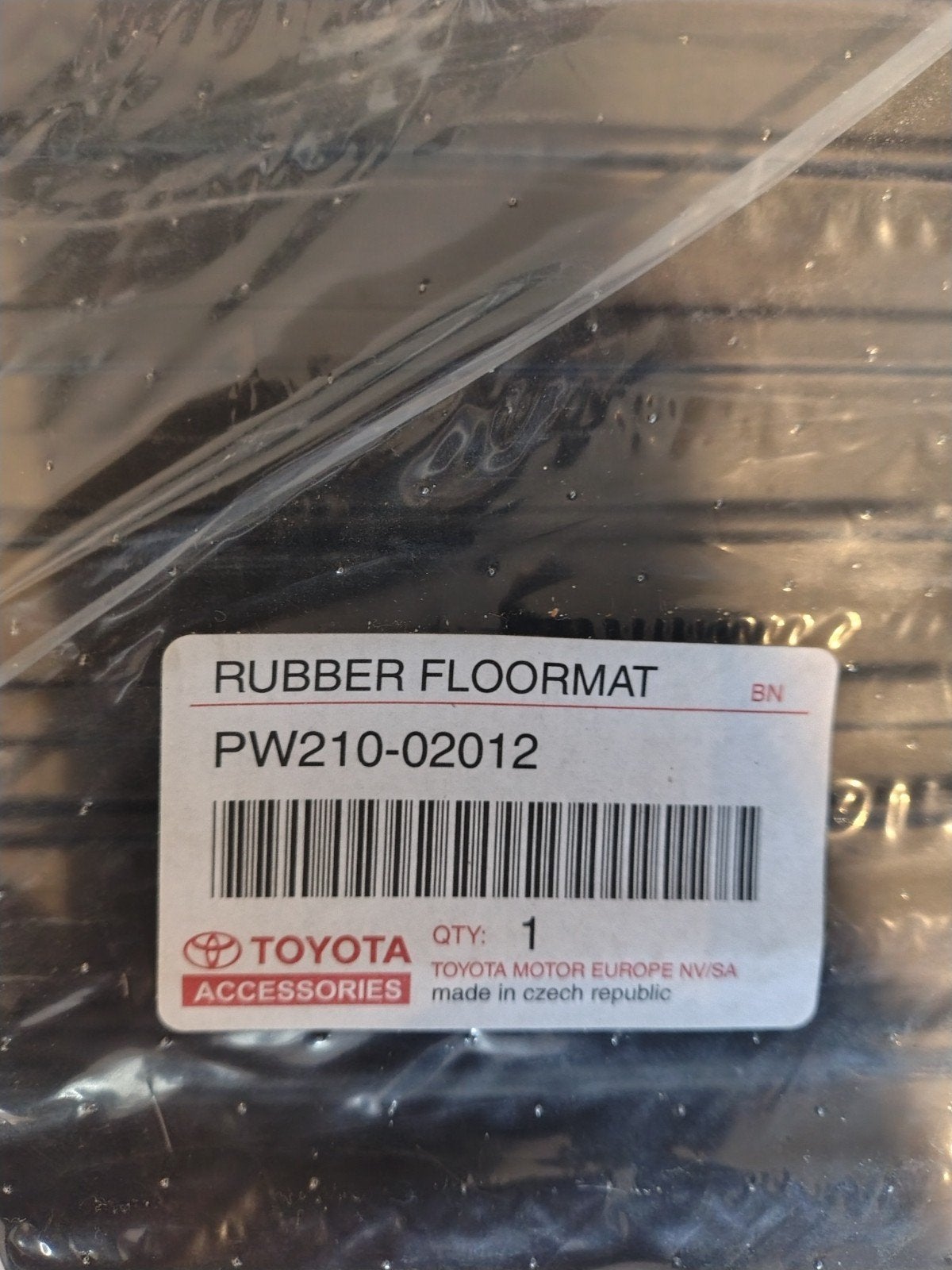 Nieuwe OEM Toyota Corolla Touring Sports Rubber Mattenset, Auto-onderdelen, Ophalen, Nieuw, Toyota