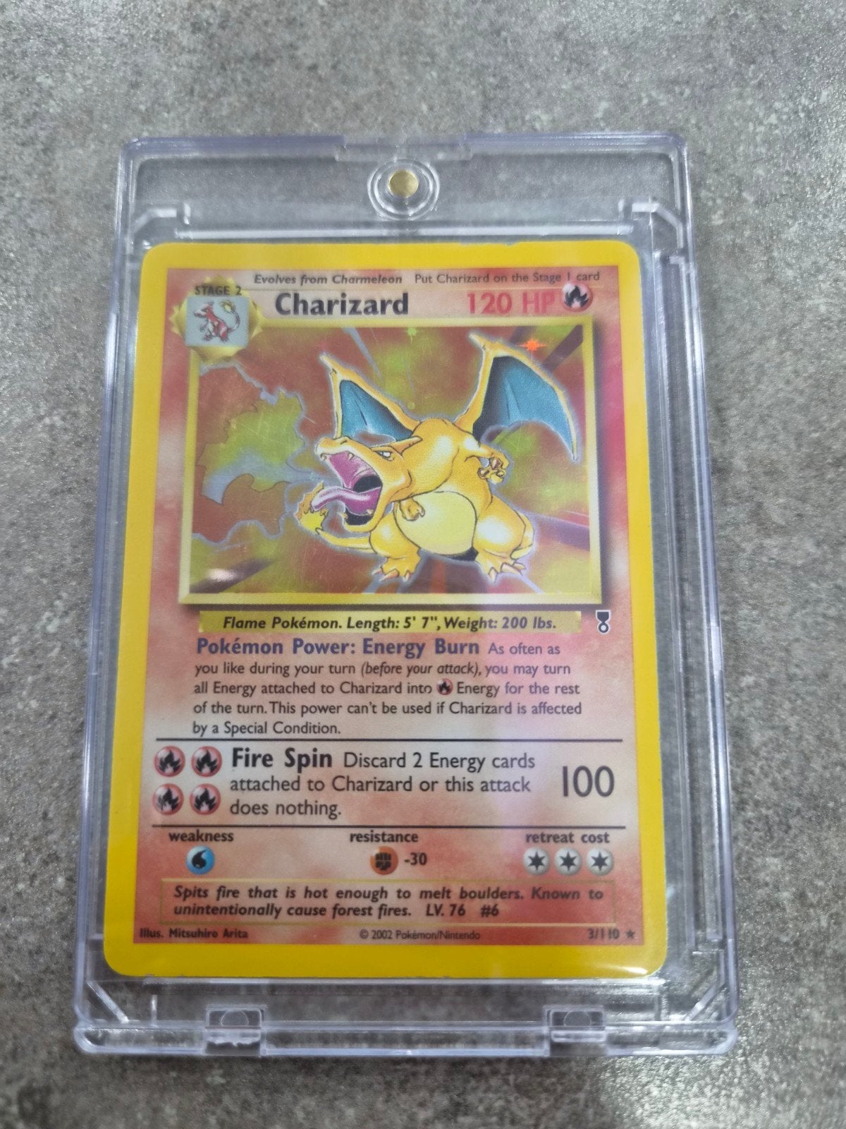 Carte Pokemon Dracaufeu ( Charizard), Enlèvement ou Envoi, Comme neuf, Cartes en vrac, Foil
