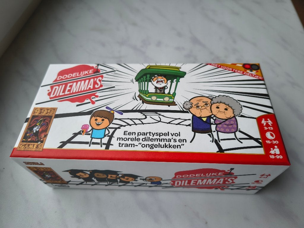 Spel - Dodelijke dilemma's, Hobby en Vrije tijd, Een of twee spelers, Ophalen, Gebruikt, 999 games
