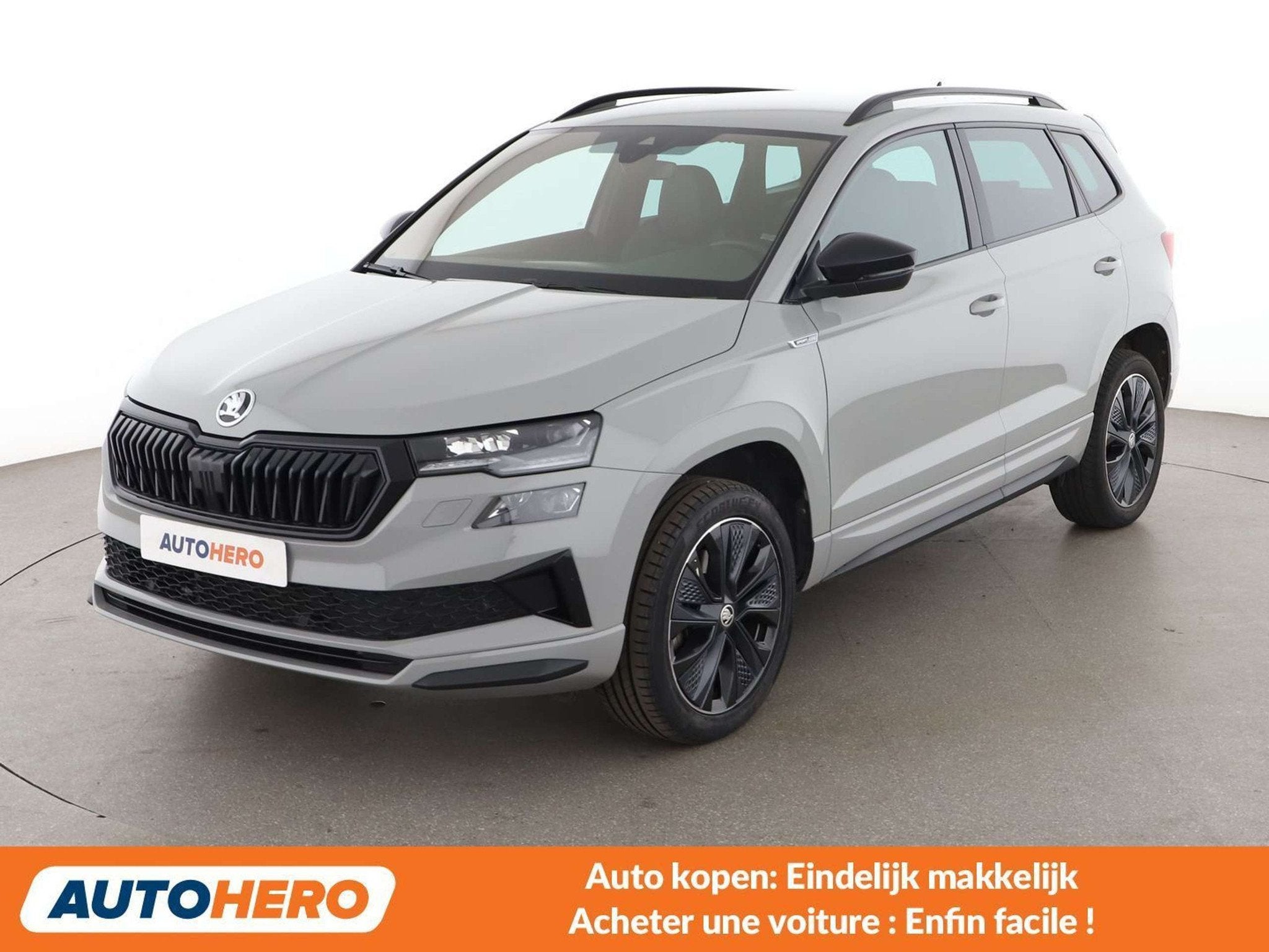 Skoda Karoq 1.5 TSI ACT SportLine (bj 2023, automaat), Auto's, Alcantara, Karoq, 5 zetels, 5 deurs