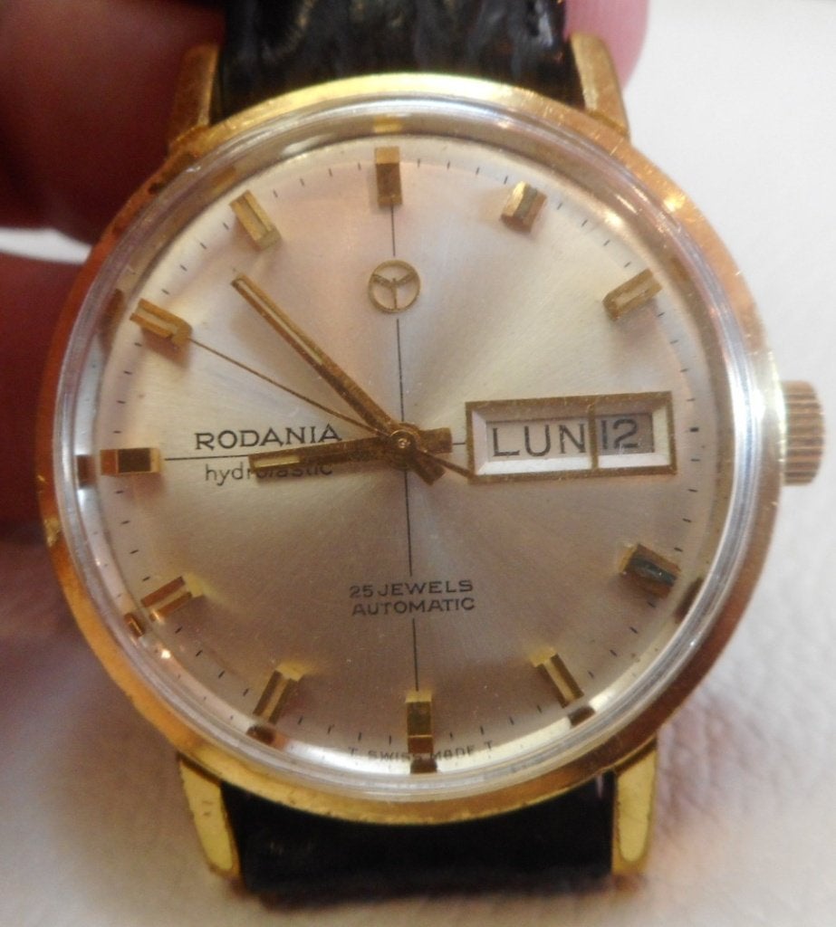 15) Rodania Hydrolastic automatique vintage, Verzenden, Gebruikt