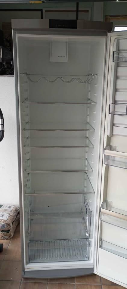 Grand frigo AEG 387L inox en bon état, Elektronische apparatuur, Ophalen, 200 liter of meer, 60 cm of meer, 160 cm of meer