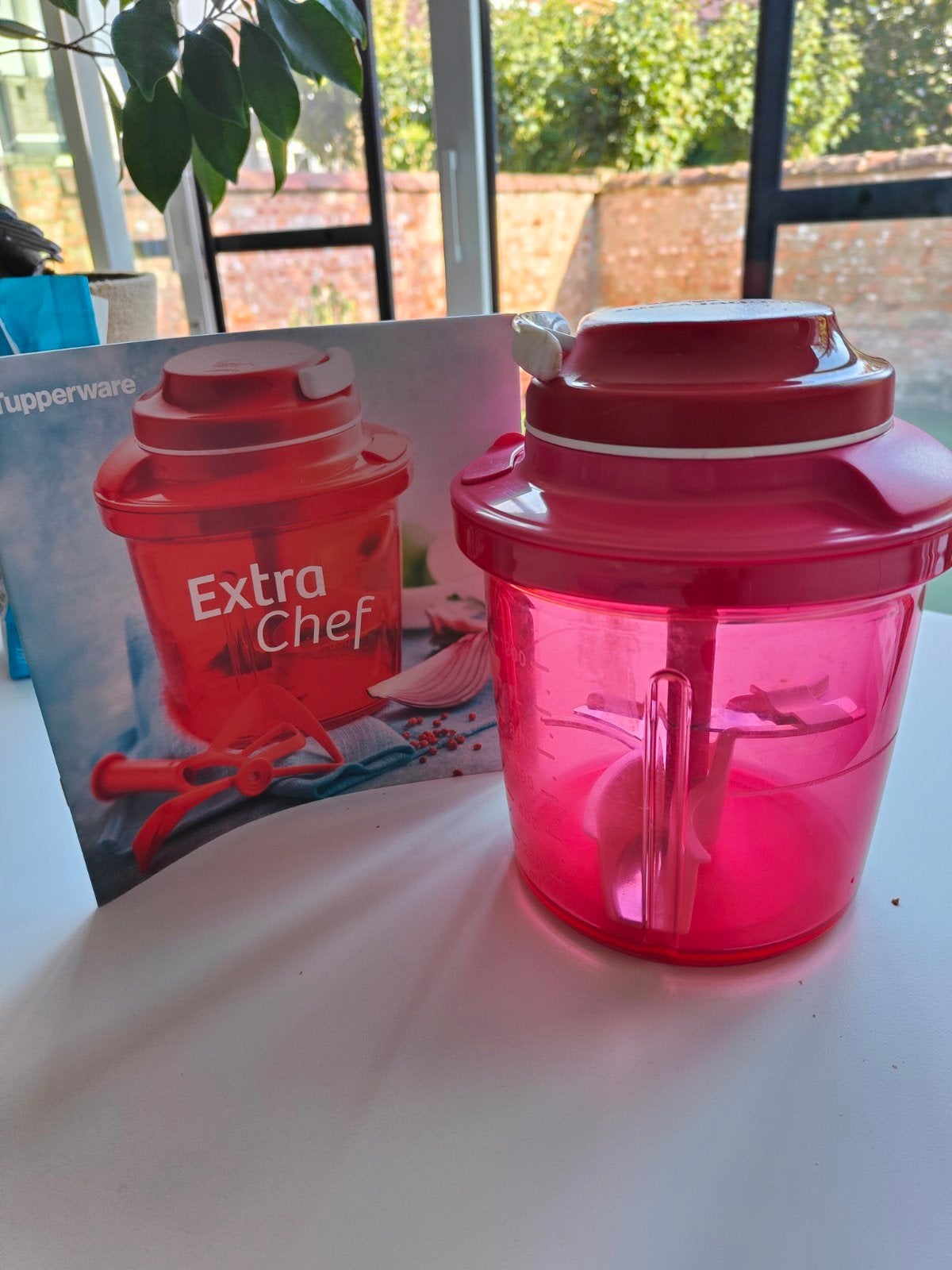 Tupperware Extra Chef, Maison & Meubles, Enlèvement, Comme neuf, Rouge, Autres types