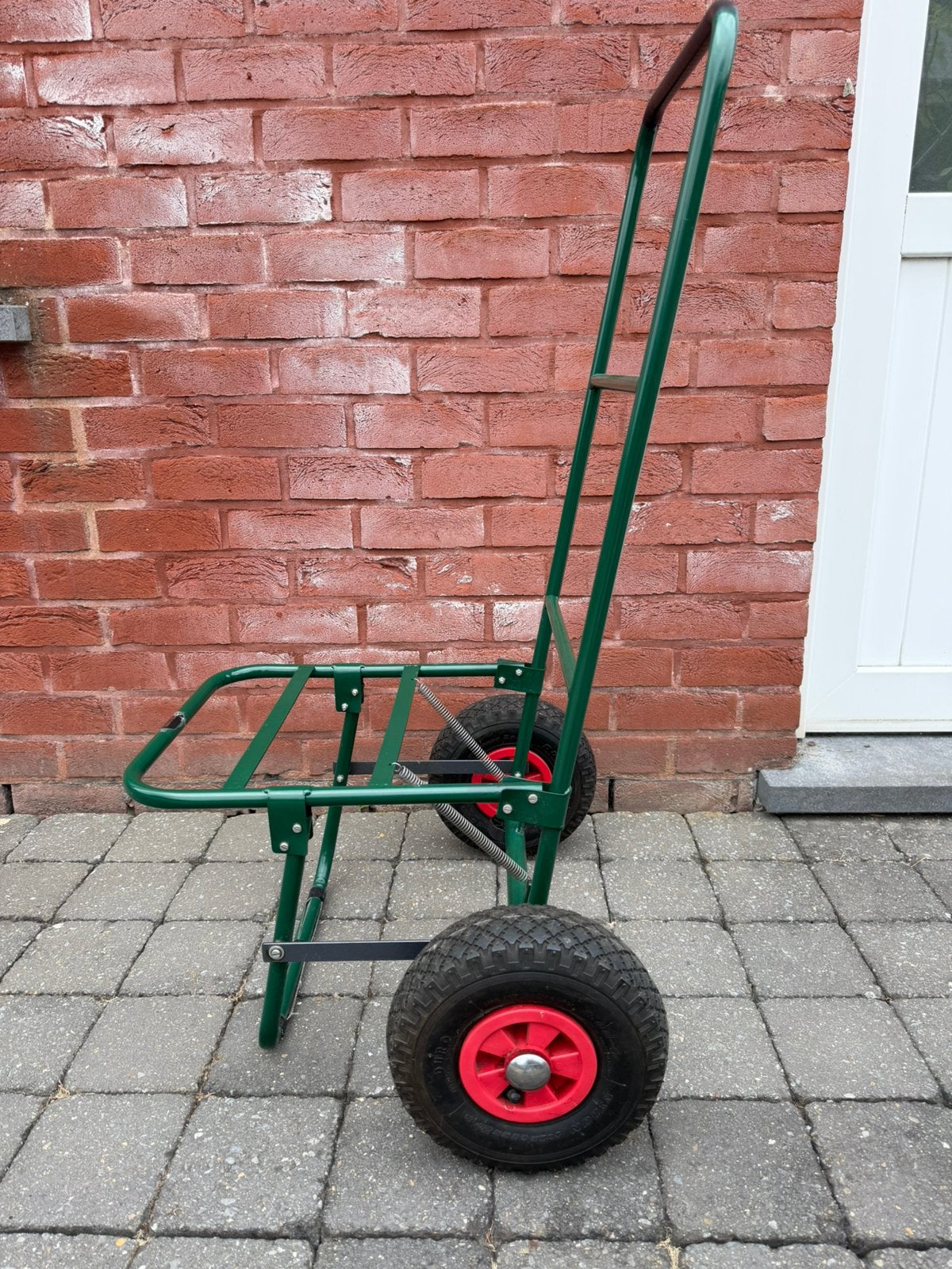 Transporkar voor vismateriaal, Ophalen, Gebruikt
