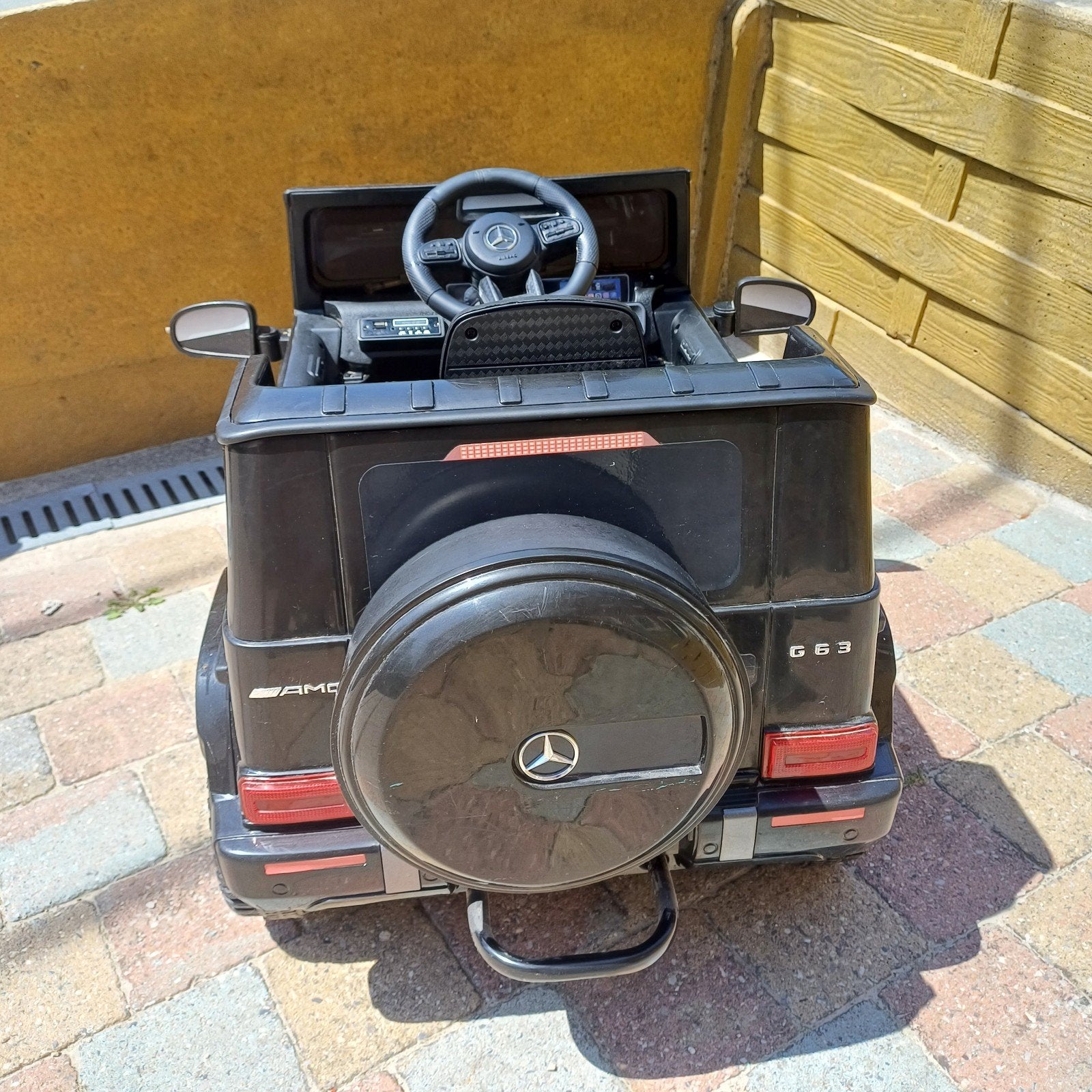 Voiture électrique pour enfants, Enlèvement