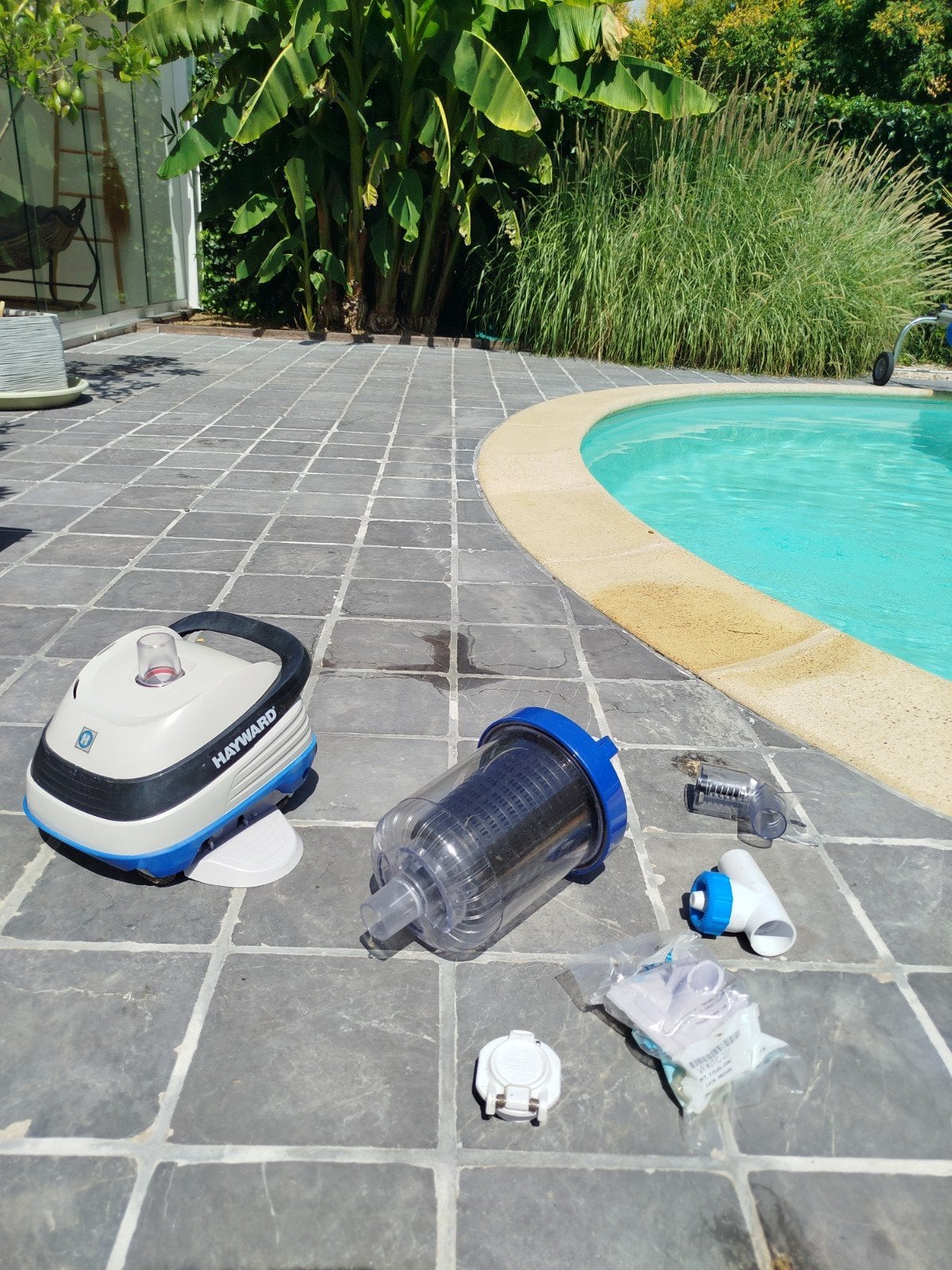HAYWARD Poolvax V Tex, robot de piscine automatique, Jardin & Terrasse, Accessoires de piscine, Enlèvement, Filtre