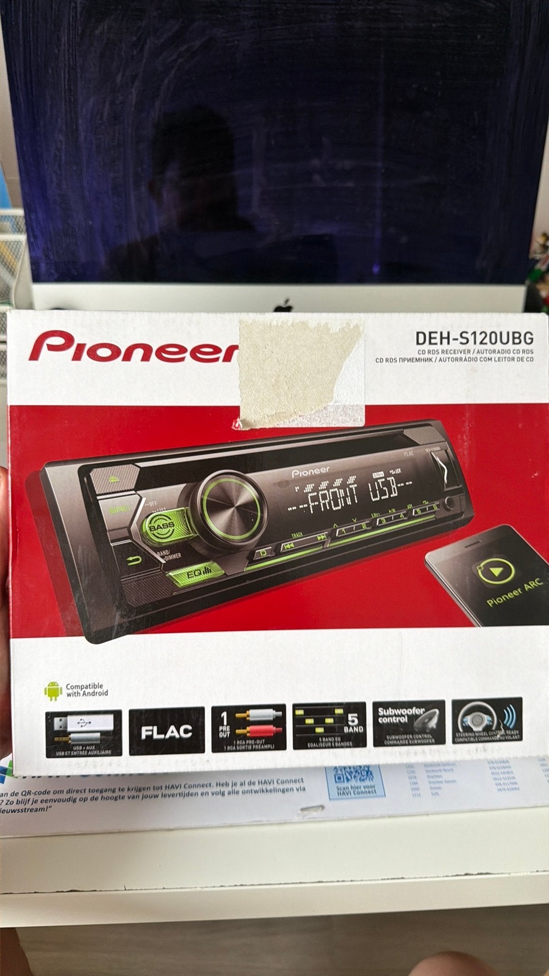Pioneer DEH-S120UBG, Autos : Divers, Enlèvement, Comme neuf