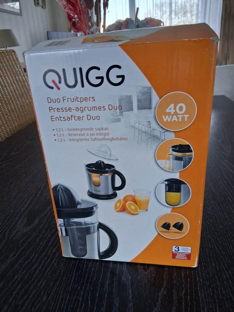 Duo Fruitpers, Elektronische apparatuur, Ophalen, Nieuw, Elektrisch, Citruspers