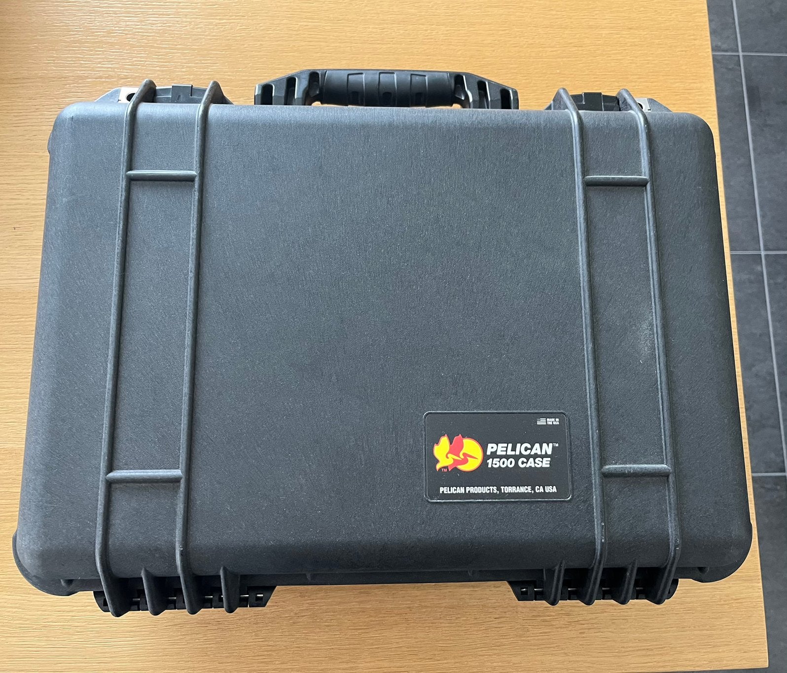 Pelican case 1500, Ophalen of Verzenden, Zo goed als nieuw