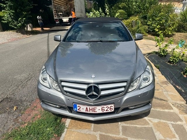 Auto Mercedes E200 CDI cabriolet, Autos, Cuir, Achat, Système audio, Cabriolet