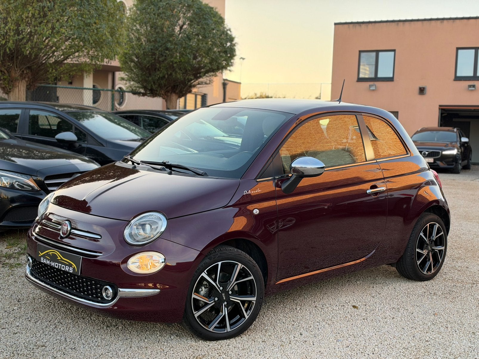 Fiat 500 1.0 Hybrid DOLCE VITA | PANO | NAVI | GARANTIE, Autos, Rouge, Achat, Euro 6, Entreprise
