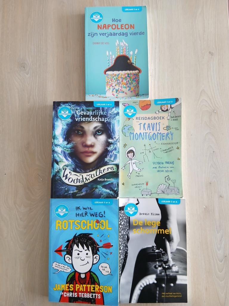 Leesboeken/kinderboekenpakket (3), het 5de en 6de leerjaar, Boeken, Ophalen, Zo goed als nieuw