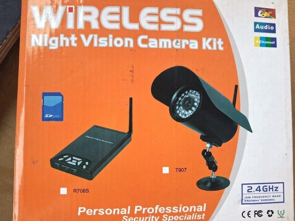 Caméra de surveillance sans fil, TV, Hi-fi & Vidéo, Enlèvement, Comme neuf, Caméra extérieure